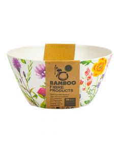 Bowl Plástico Estampado Flores 14.5x7cm Multicolor
