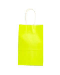 Bolsa Papel Lisa 13x21cm Verde Limon