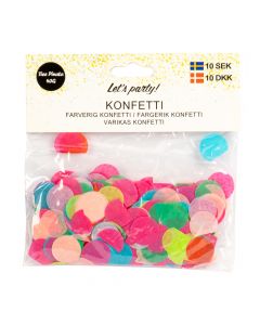 Confetti Círculo Papel Multicolor