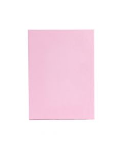 Caja Cartón Lisa Rectangular M Rosado