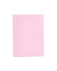 Caja Cartón Lisa Rectangular S Rosado