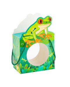 Farol Papel Fauna Costa Rica Rana Verde 25x16.5x10cm