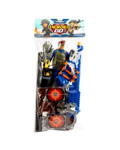 Figura Policía Special Forces Heroes Go +3a