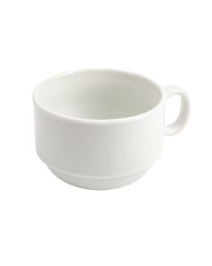 Jarra Porcelana Lisa+relieve 230ml Blanco