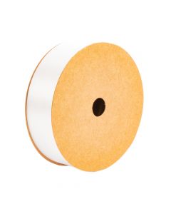Cinta Plástica Lisa 30mm 50yd Blanco
