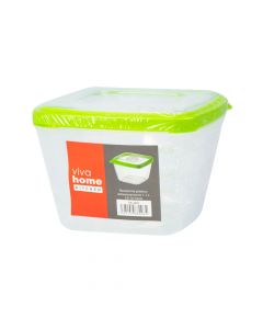 Recipiente Plástico Para Almacenamiento 14x14x10cm 1.1l