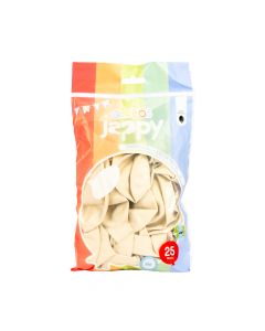 Globo Látex Pastel 12pulg Dusk Cream