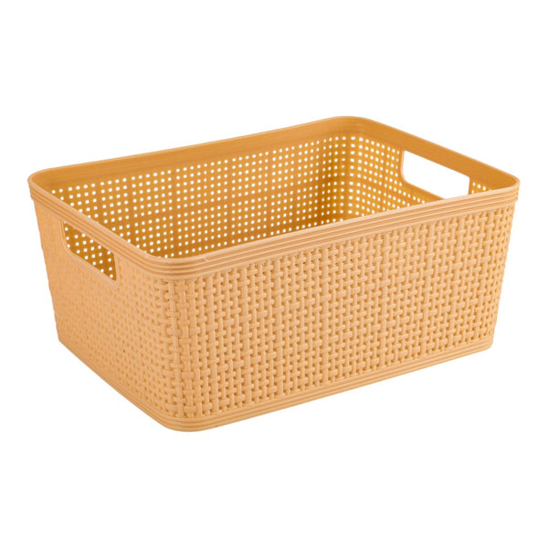 Cesta Almacenamiento Beige