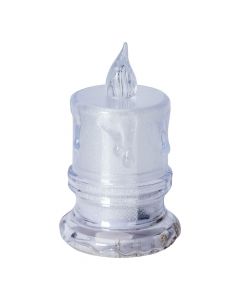 Candela Luz LED Transparente