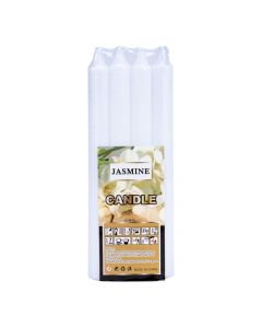 Candela Aromática Jasmine 4und Blanco