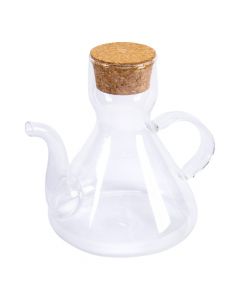 Envase Vidrio Con Tapa Corcho 300ml