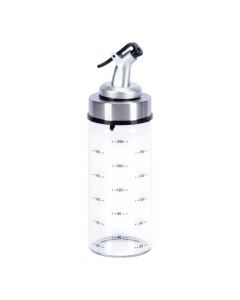 Aceitera Vidrio Acero Inoxidable 200ml