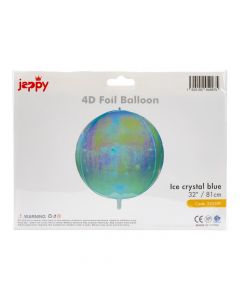 Globo Redondo 4D Celeste