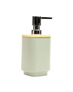 Dispensador Para Jabón Bambú 250ml