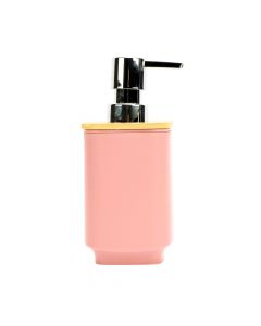 Dispensador Para Jabón Con Tapa Bambú 250ml