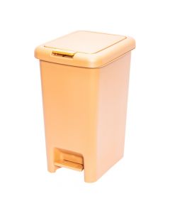 Basurero Plástico 20l Terracota
