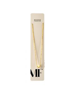 Collar Flor Dorada Elegante