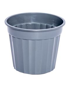 Maceta Rayas Gris