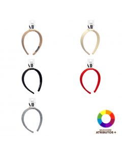 Diadema Tejida Cabello Surtido
