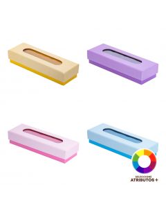 Caja Con Ventana Plástica