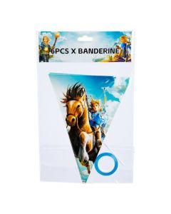 Banderines Decorativos Zelda