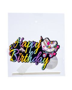 Topper Decorativo Multicolor