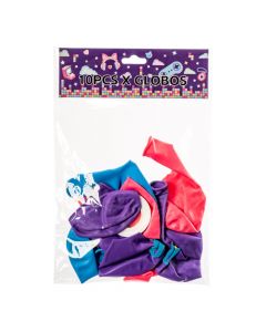 Globos Set X10 Multicolor