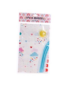 Mantel Estampado Arcoiris Multicolor