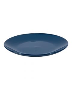 Plato Cerámica Azul 10.5 Pulgadas