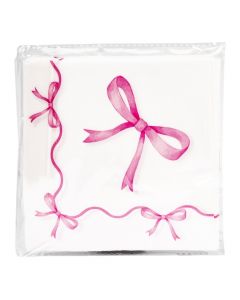 Servilleta Papel Estampado Lazos 33cm 20und Surtido