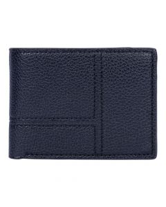 Billetera Para Hombre Relieve Negro