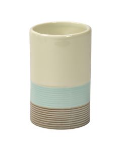 Portacepillos Porcelana Elegante