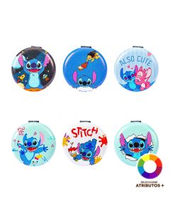 Espejo Compacto Diseño Stitch