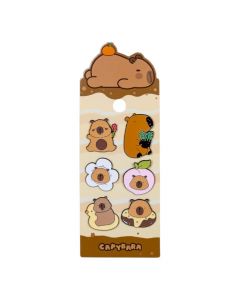 Pin Capibara 6 Piezas Surtido