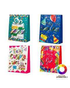 Bolsa Papel Frases Mediana