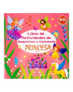 Libro Princesas Con Pegatinas