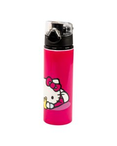 Botella Aluminio Hello Kitty Rosa