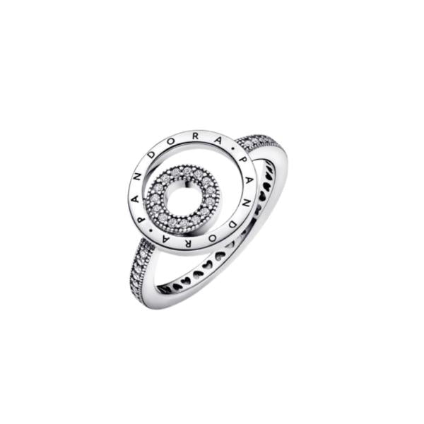 Anillo Doble Circulo Pandora