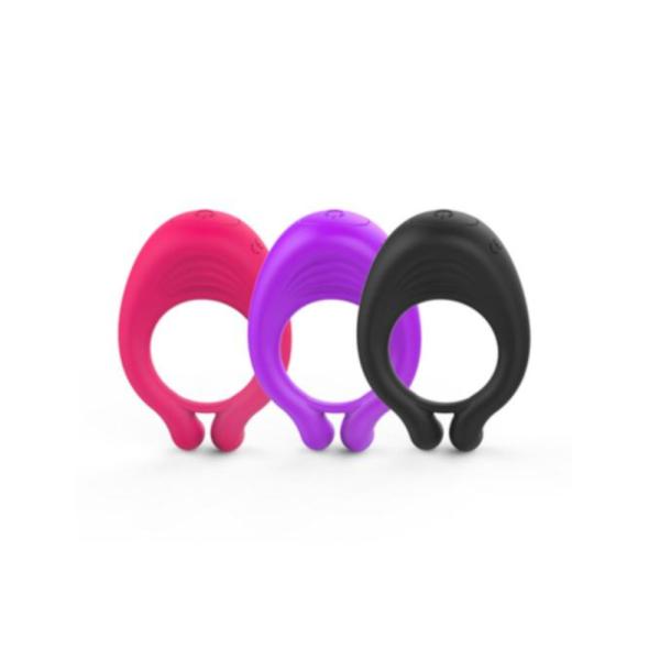 Anillo Vibrador Modelo My-3103 Rojo