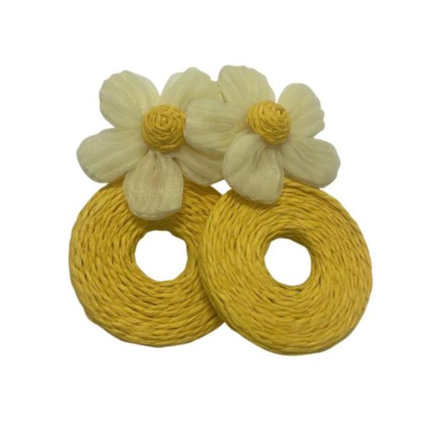 Aretes Dorados Diseño Atrapa Sueños Modelo T000829121