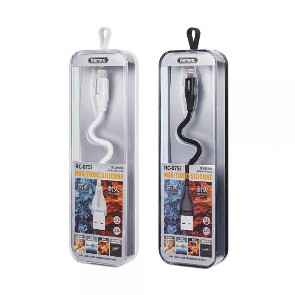 CABLE USB LIGHTNING JELL RC-075I REMAX NEGRO