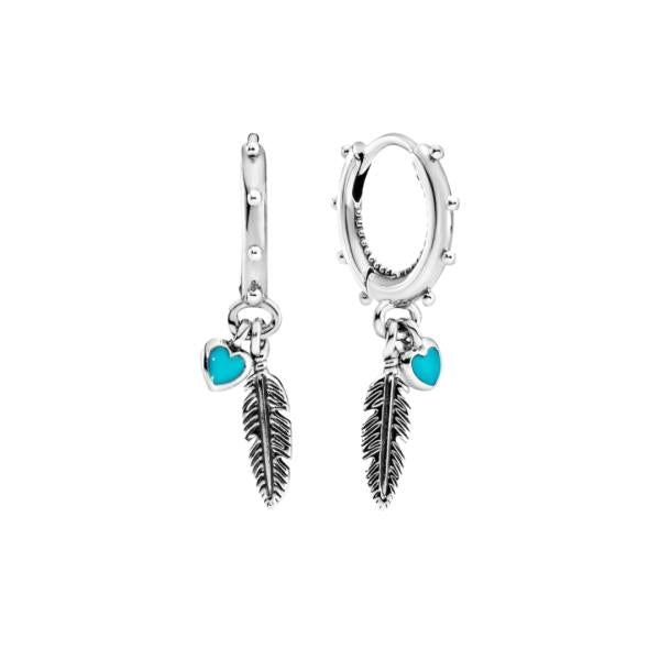 Aretes Pluma Espiritual