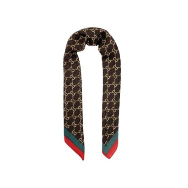 Bandana Con Estampado Gg Marca Gucci Cafe