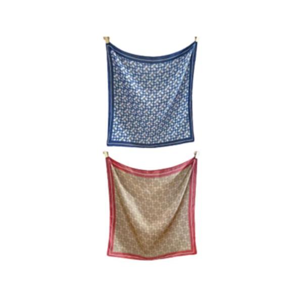 Bandana Con Estampado Marca Coach Azul