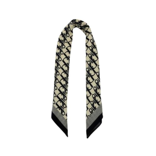 Bandana Con Estampado Marca Dior Negro