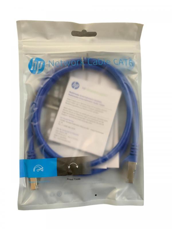 CABLE RED CON CONECTOR RJ45 DHC-CAT6 F UTP 1M 1GPS HP AZUL