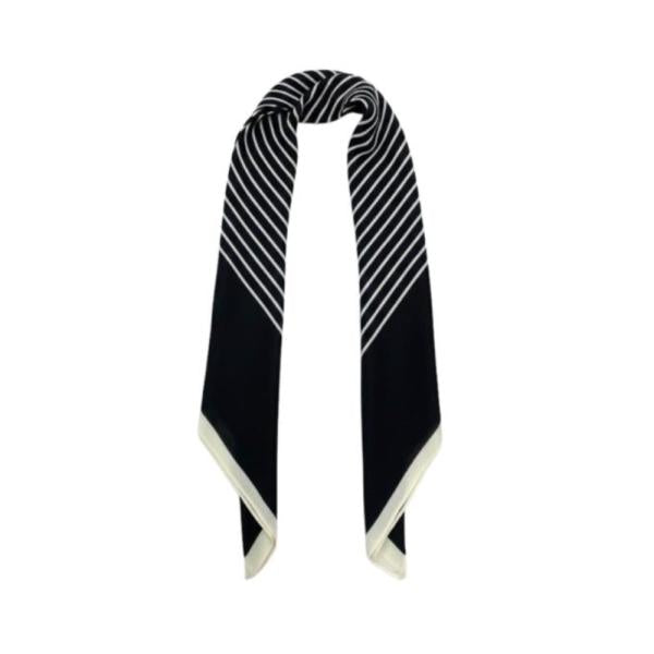 Bandana Con Estampado Marca Toteme Negro