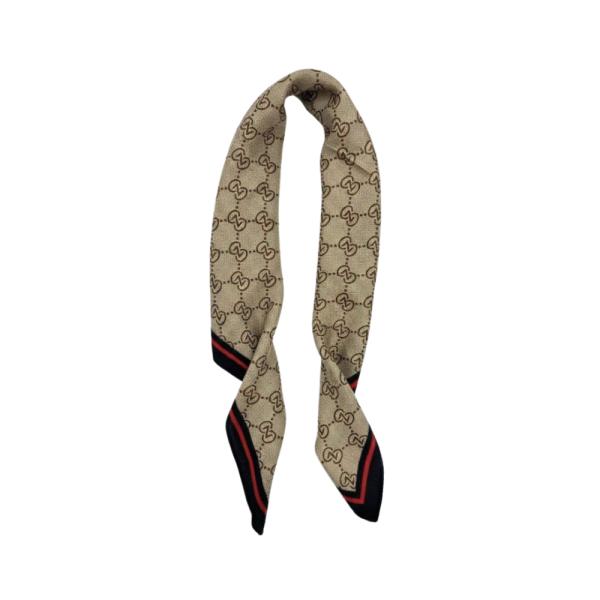 Bandana Con Estampado Octavia Beige