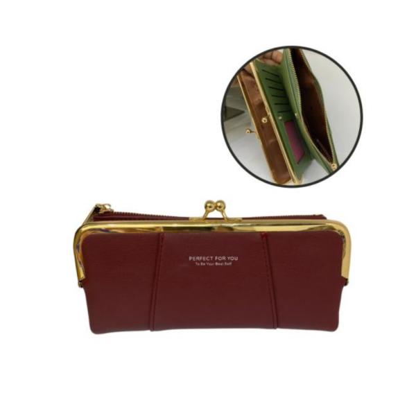Billetera  Para Dama 6323-001 Vino