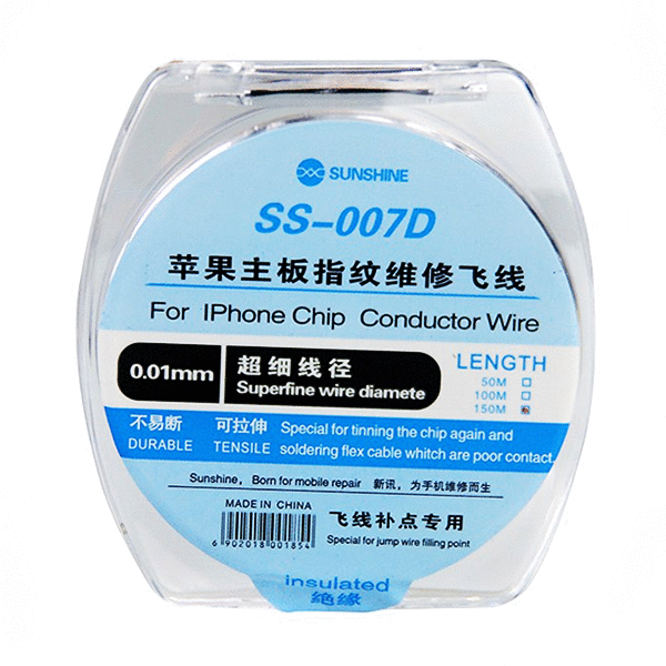 Cable Para Puentes Insulado Ss-007D Sunshine 0.01Mm
